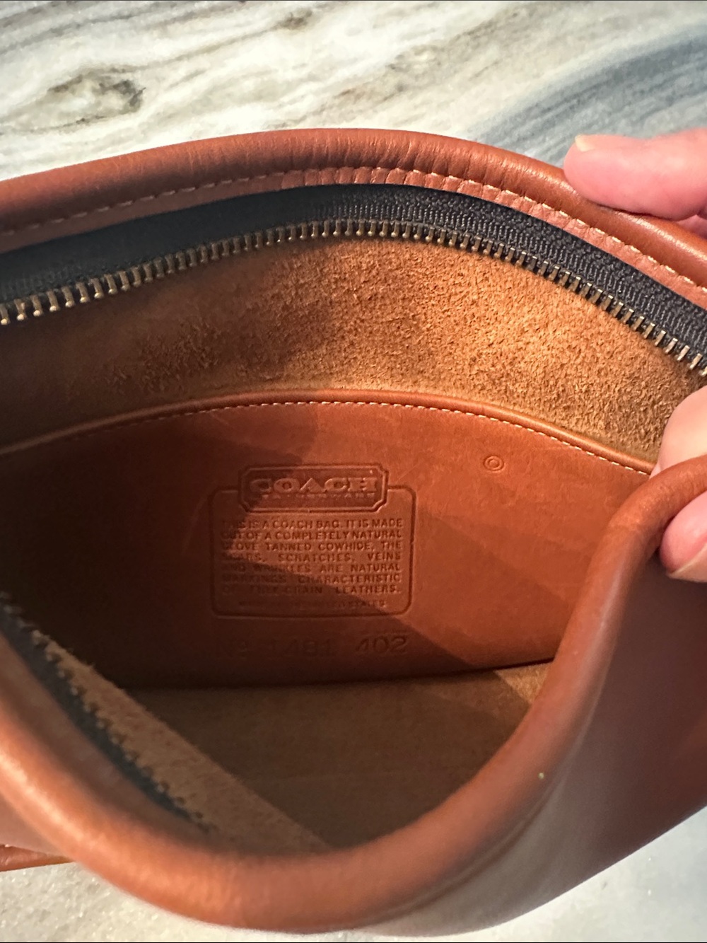 VINTAGE 1980s COACH RITCHIE CROSSBODY BAG -Style # 9937 - Picture 9 of 9